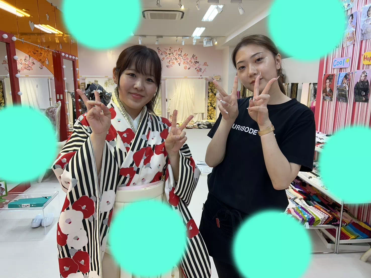 TAKAZEN神戸三宮店　袴レンタル　卒業式　王道　かわいい　被らない　