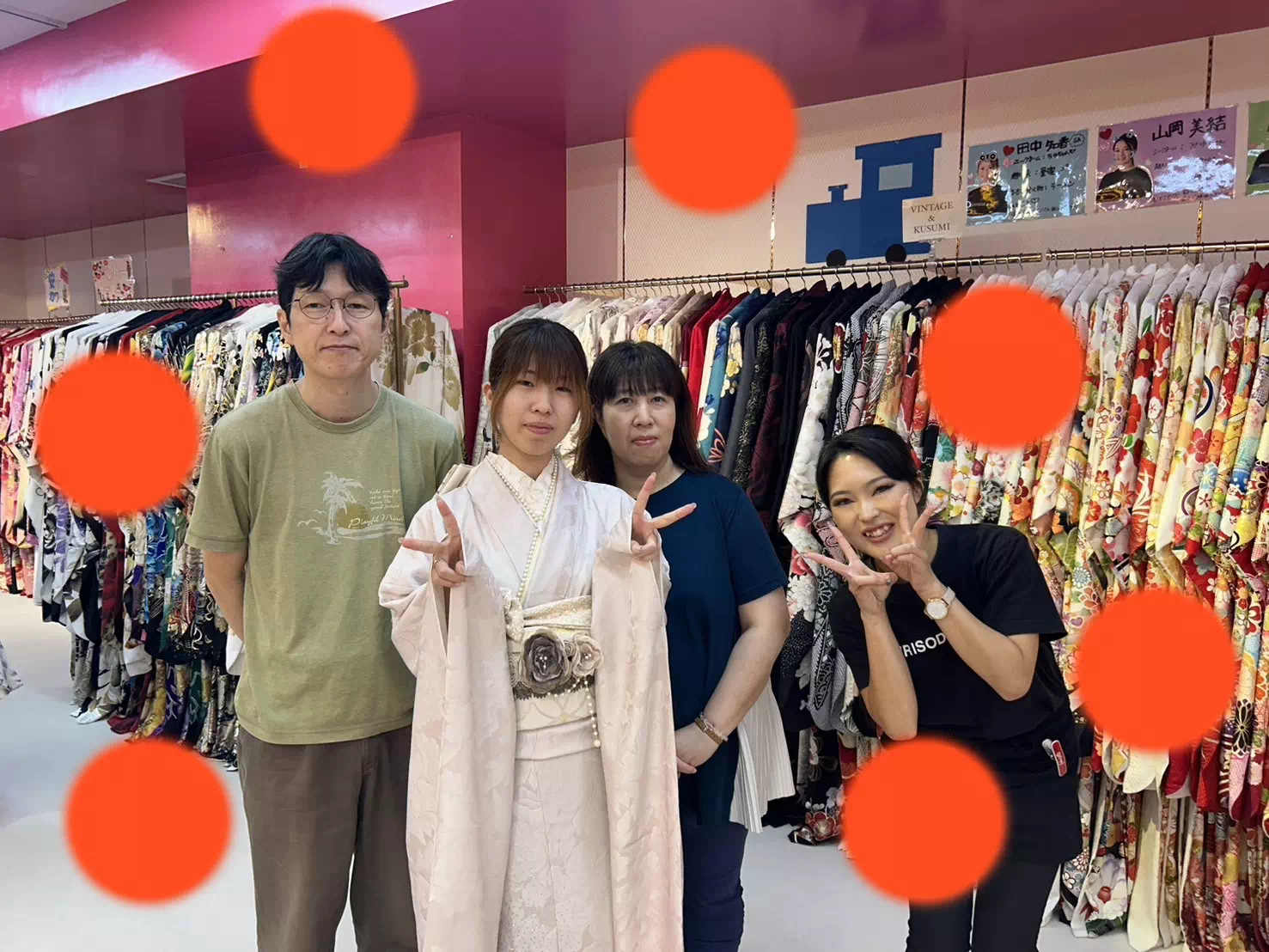 TAKAZEN神戸店　前撮り撮影会　イマドキ　カワイイ　コディネート　振袖　レンタル　袴　