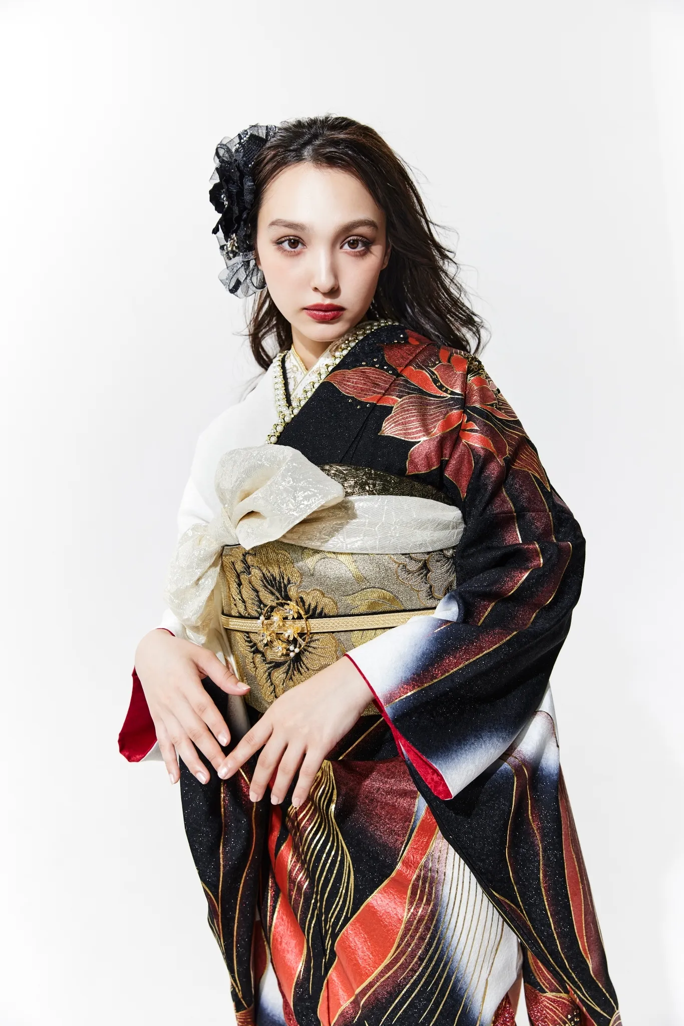 香川るな　LOOKBOOK　モード系