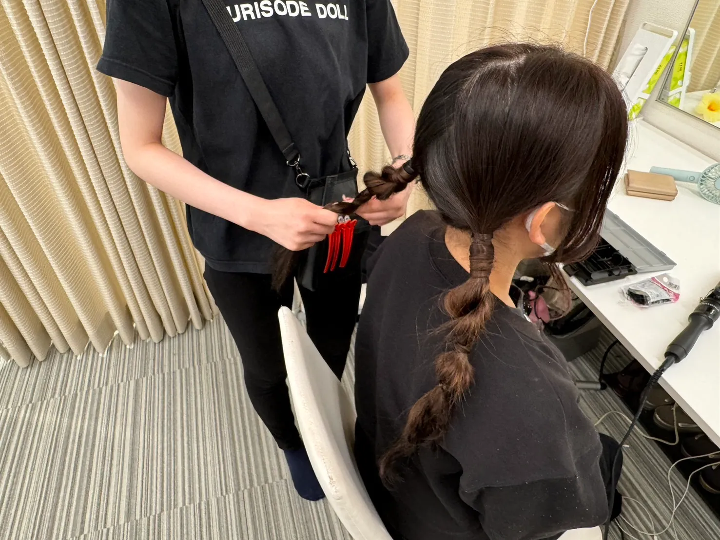 TAKAZEN　TAKAZEN堺店　タカゼン　ヘアアレンジ　成人式ヘア　シニヨン　編み下ろし　かわいいヘアアレンジ　スタッフの日常　タカゼンスタッフ