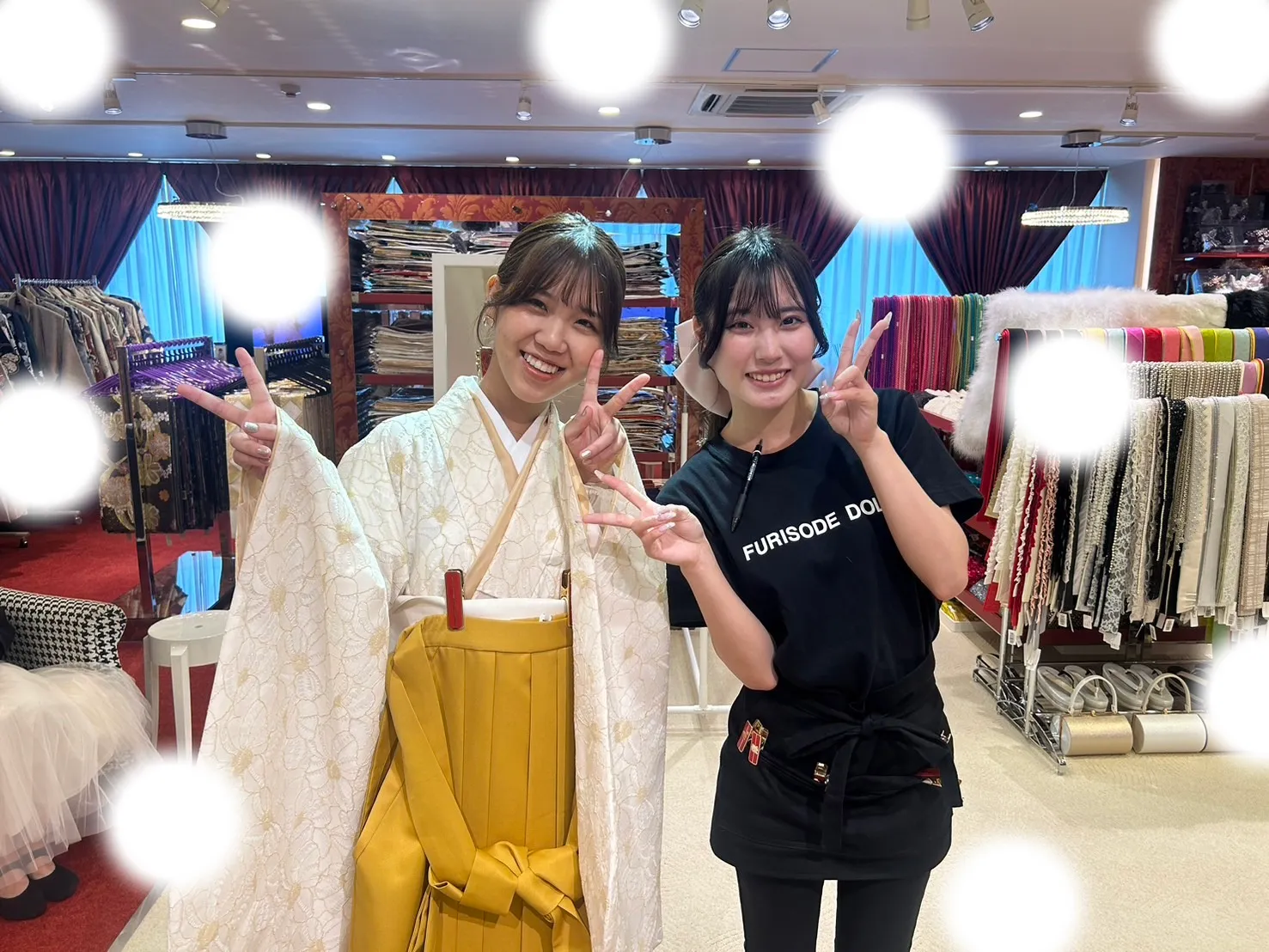 袴レンタル　振袖レンタル　くすみカラー　かわいい　安い　前撮り　からし色
