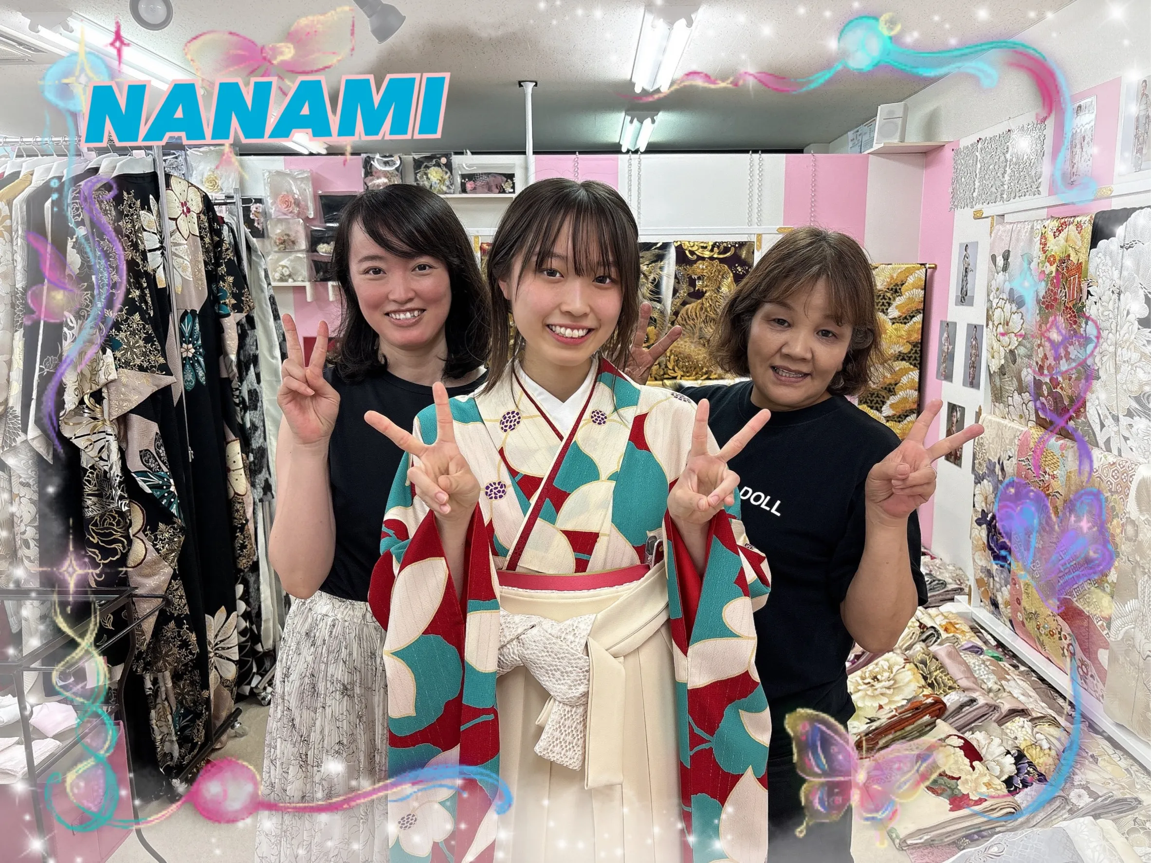 袴　前撮り撮影会　可愛い　おしゃれ　奈良　レンタル
