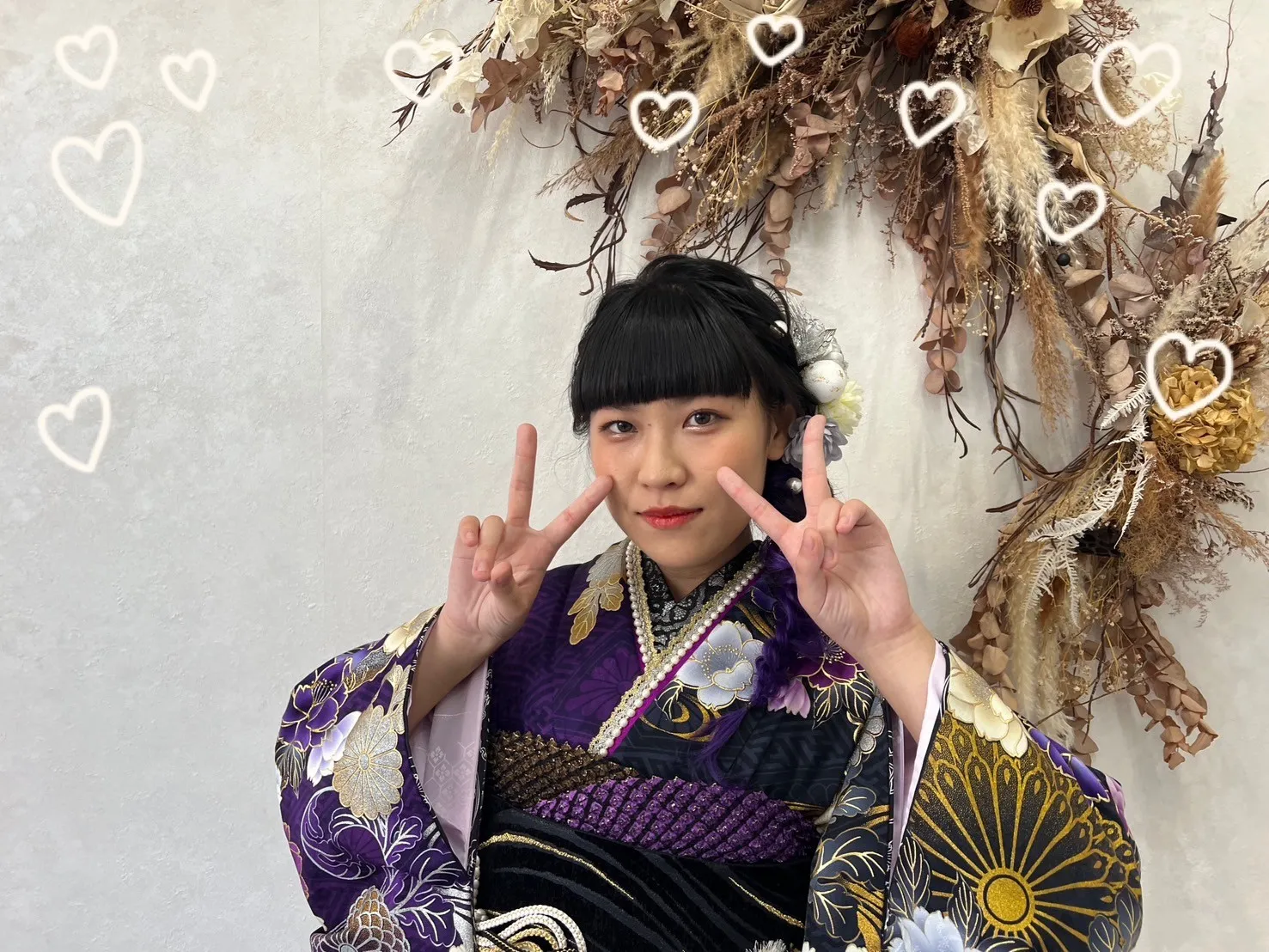 振袖　レンタル　前撮り　撮影会　可愛い　おしゃれ　かっこいい　イマドキ　くすみ　