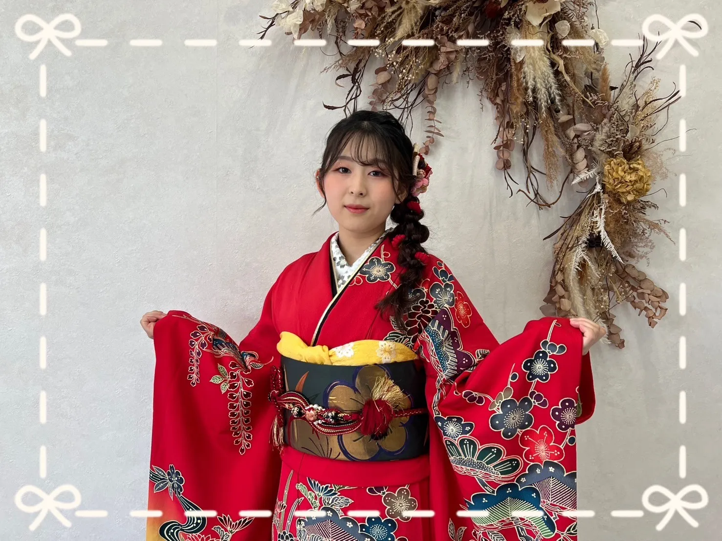 振袖　レンタル　前撮り　撮影会　可愛い　おしゃれ　かっこいい　イマドキ　くすみ　