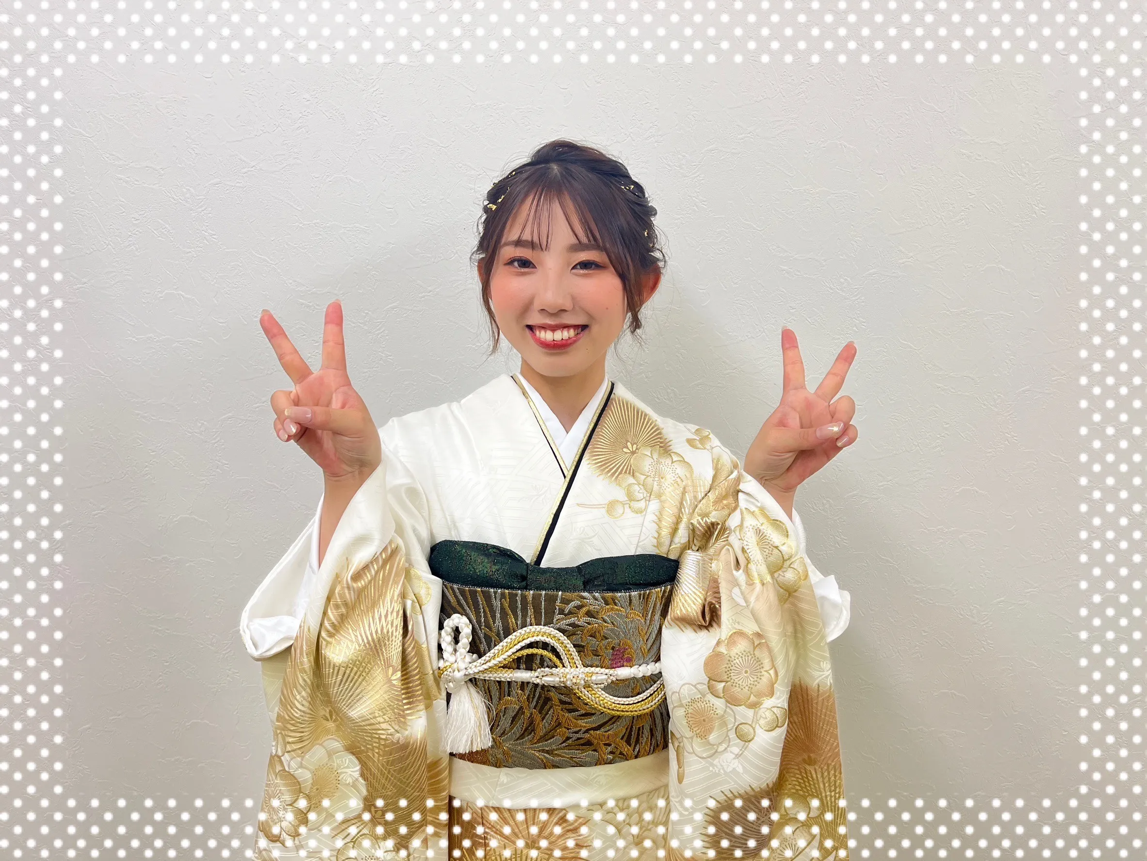振袖レンタル　奈良　成人式　振袖　前撮り撮影会　かわいい　おしゃれ　ヘアスタイル