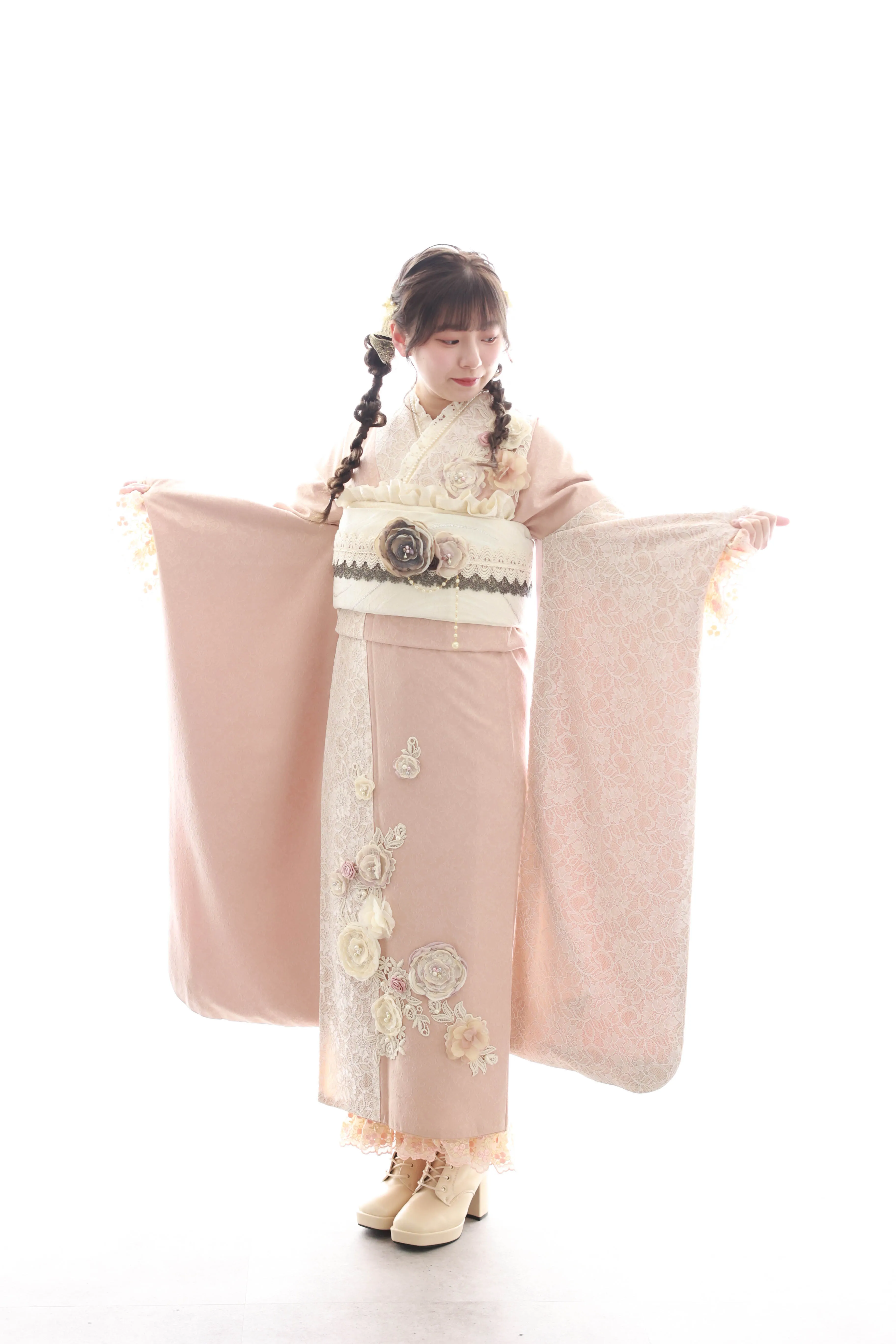 振袖　レンタル　前撮り　撮影会　可愛い　おしゃれ　かっこいい　イマドキ　くすみ　