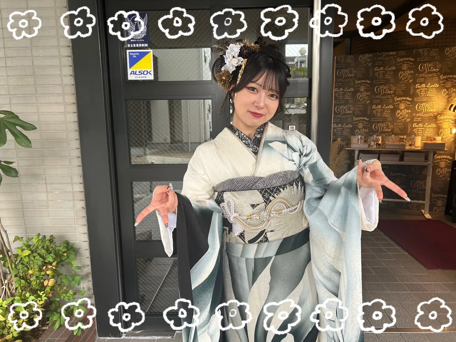 振袖　レンタル　奈良　帯　可愛い　アレンジ　華やか　綺麗