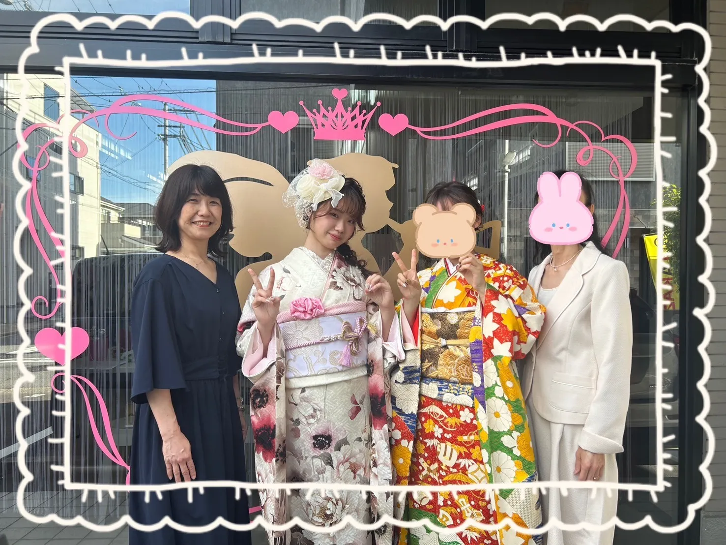 振袖　レンタル　奈良　前撮り撮影会　かわいい　赤　古典