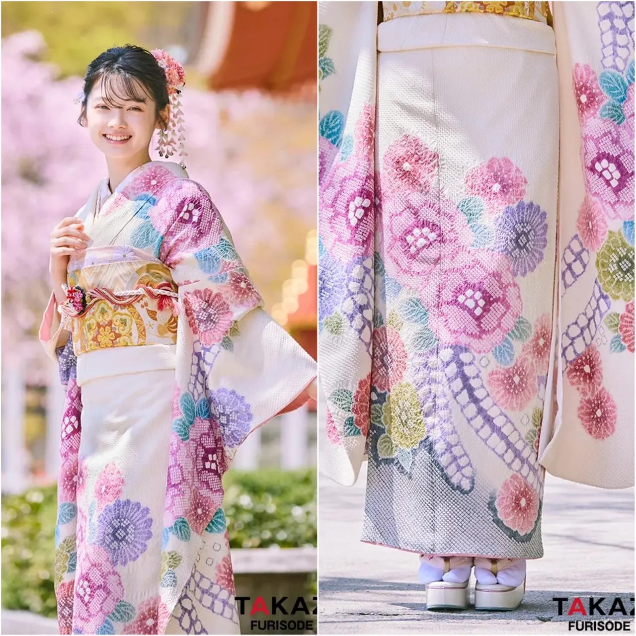 振袖レンタル　奈良　橿原　かわいい　おしゃれ　個性派　かわいい　かっこいい　くすみ　イマドキ　