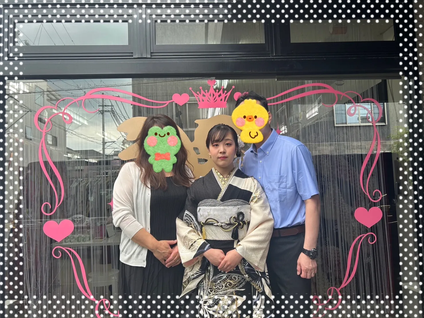 振袖　レンタル　奈良　前撮り撮影会　可愛い　くすみ　ブラウン　華やか