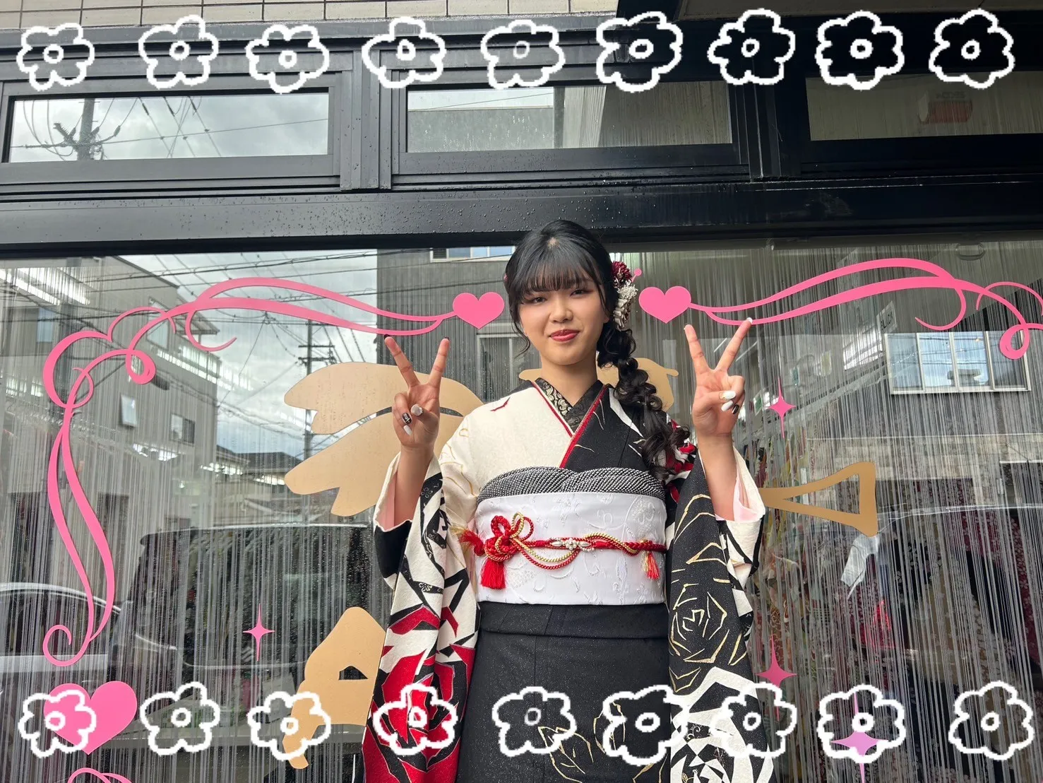 振袖レンタル　奈良　成人式　振袖　前撮り撮影会　かわいい　おしゃれ　ヘアスタイル