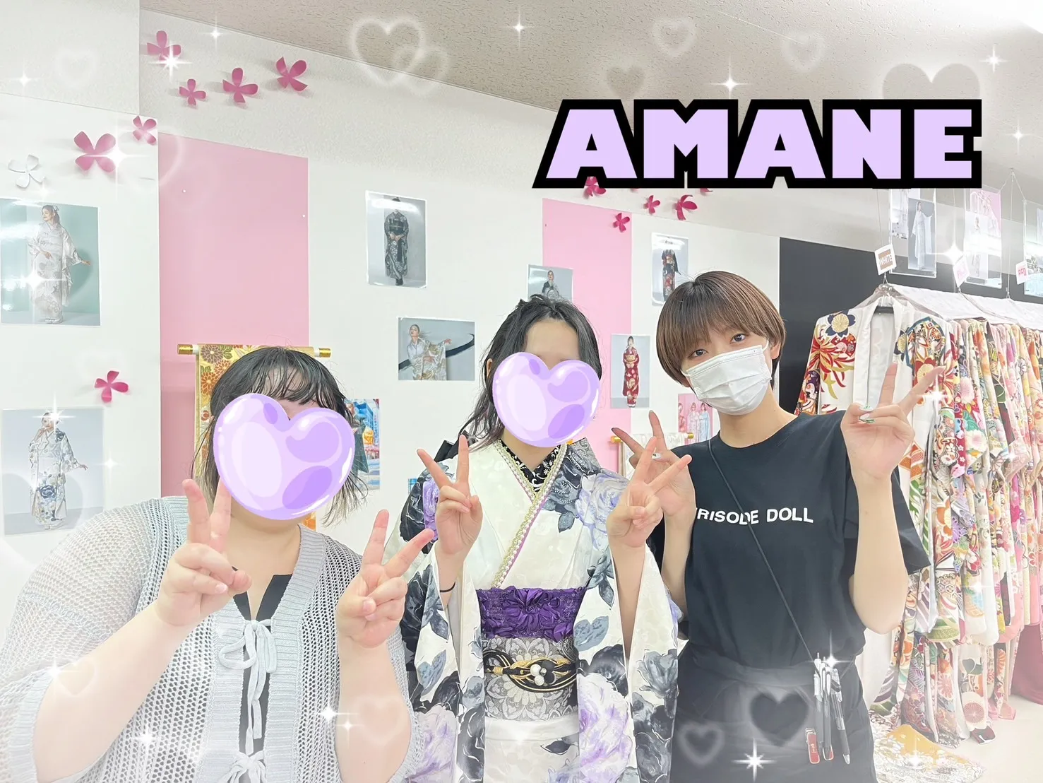【TAKAZEN奈良店】25日♡おしゃれなヘップバーンのお振袖姫ちゃん＆大人っぽいヴィンテージレトロのお客様♡