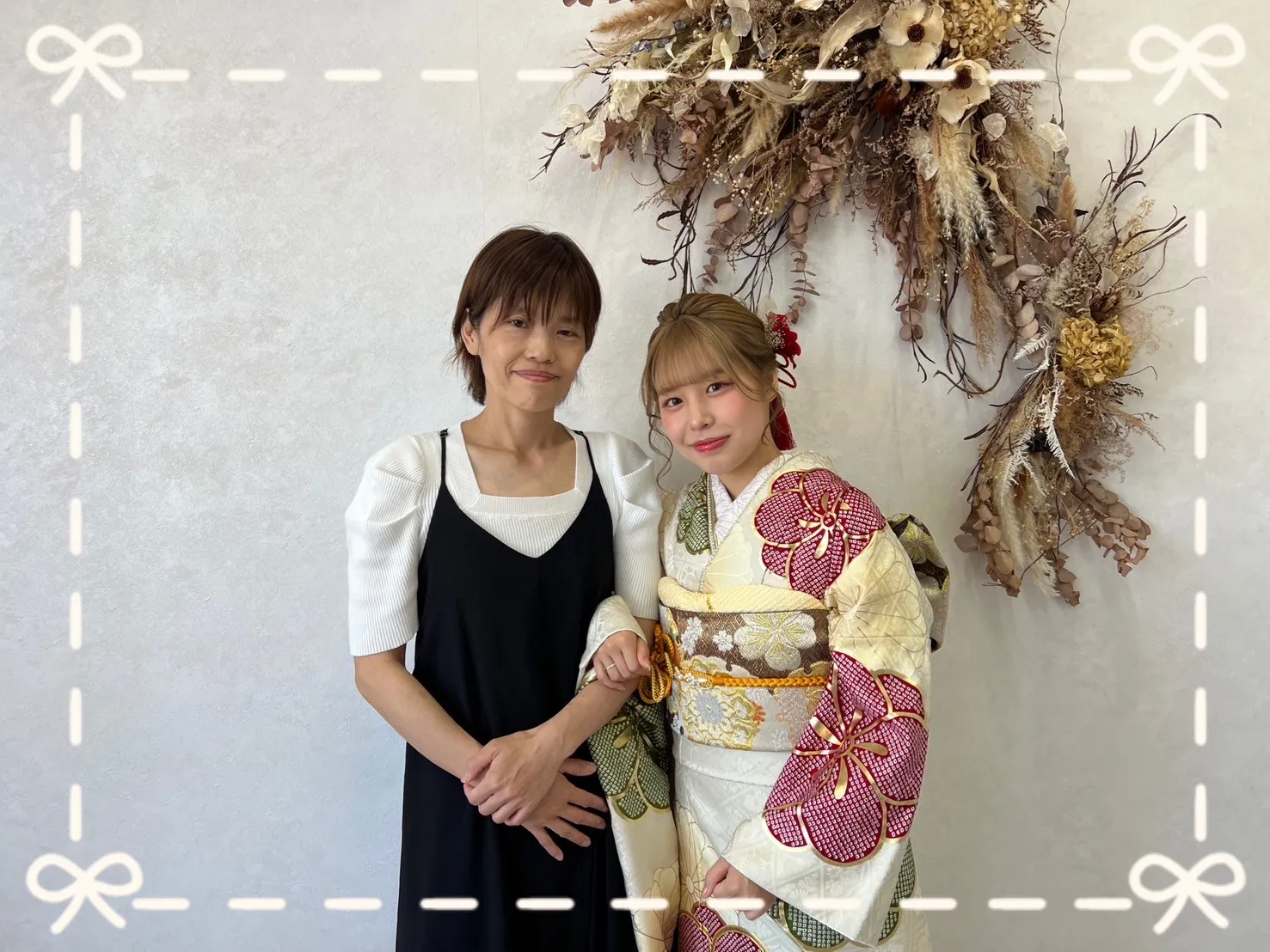 振袖　レンタル　可愛い　おしゃれ　かっこいい　イマドキ　くすみ　写真　妹割