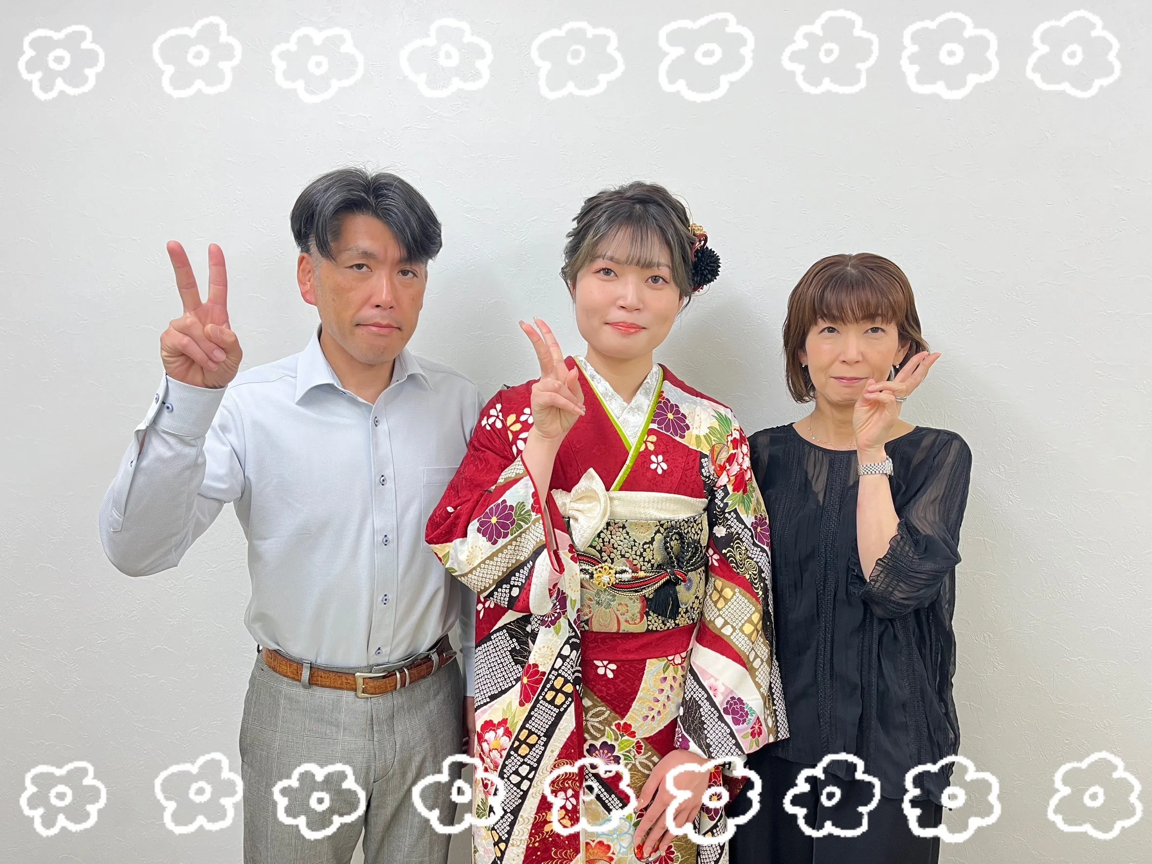 振袖　レンタル　奈良　前撮り撮影会　かわいい　赤　古典