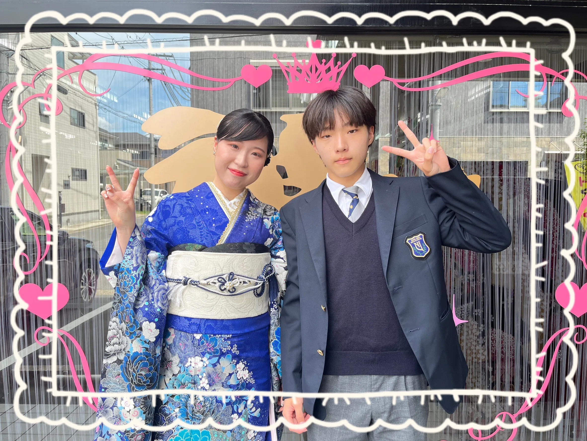 振袖　レンタル　奈良　前撮り撮影会　かわいい　赤　古典