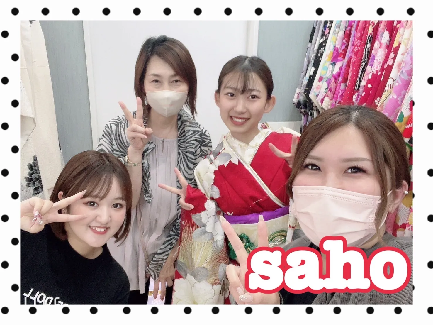 振袖　レンタル　可愛い　おしゃれ　かわいい　はんなり　イマドキ　くすみ　写真　赤色　古典　椿柄