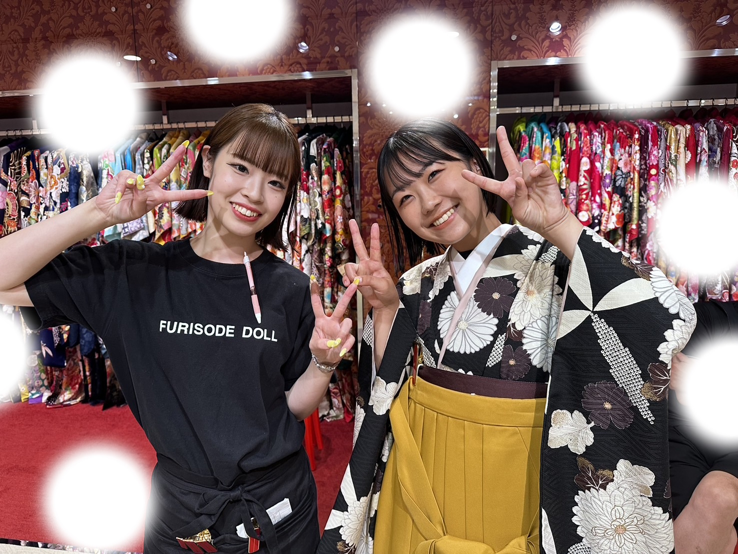 袴レンタル　振袖レンタル　くすみ　キラキラ　かわいい　梅田　大阪　安い　イマドキ　古典　くすみカラー　前撮り　ヴィンテージ　渋い