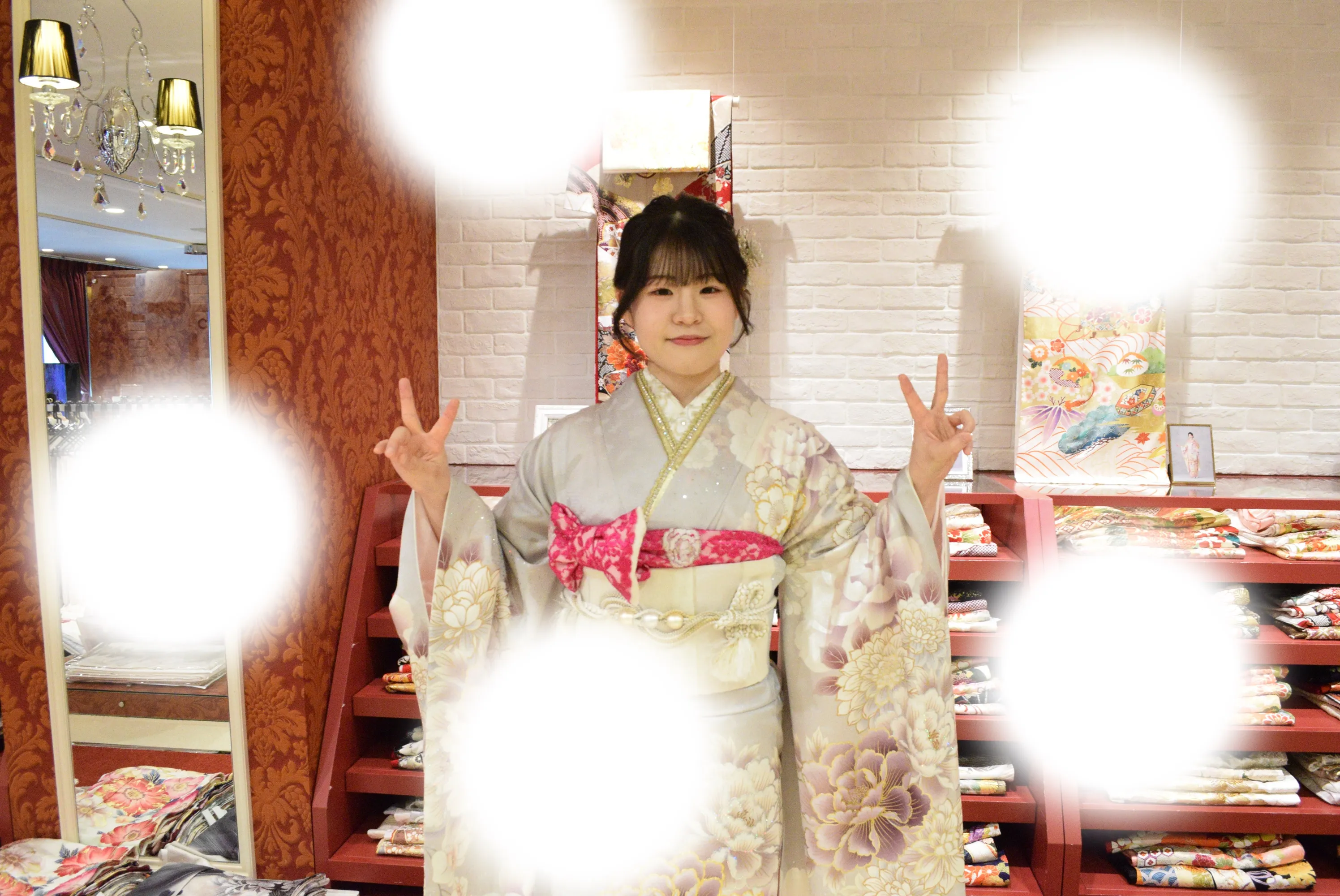 成人式　前撮り　梅田