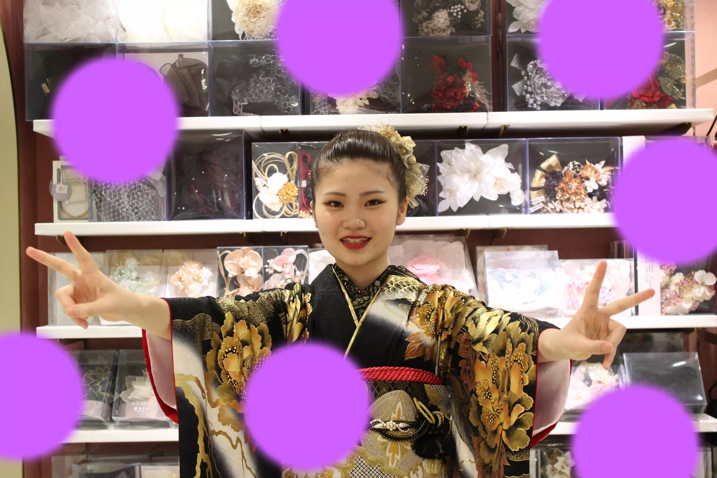 TAKAZEN姫路店　姫路市　成人式　卒業式　袴　振袖　イマドキ振袖　香音　