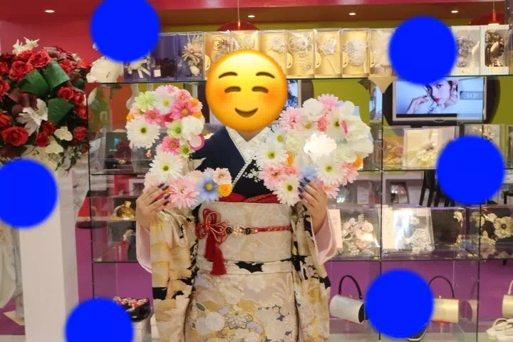 TAKAZEN神戸店　前撮り撮影会　イマドキ　カワイイ　コディネート　振袖　レンタル　袴　