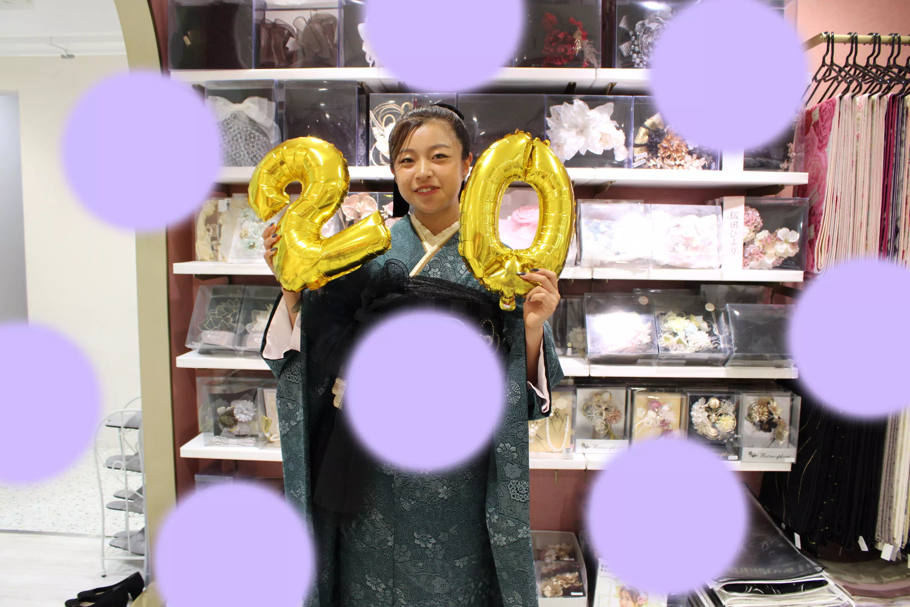TAKAZEN姫路店　姫路市　成人式　卒業式　袴　振袖　イマドキ振袖　香音　
