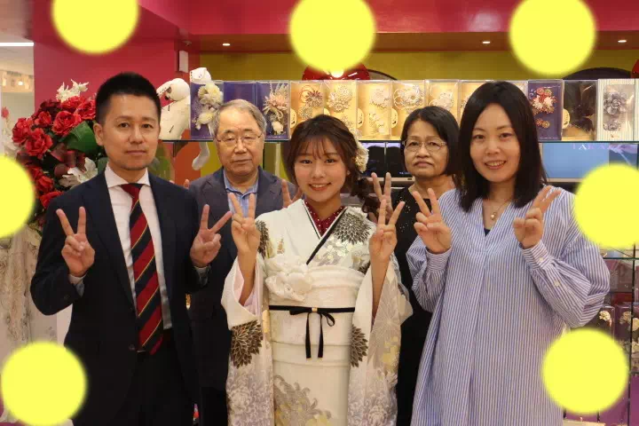 振袖　レンタル　成人式　神戸三宮　TAKAZEN