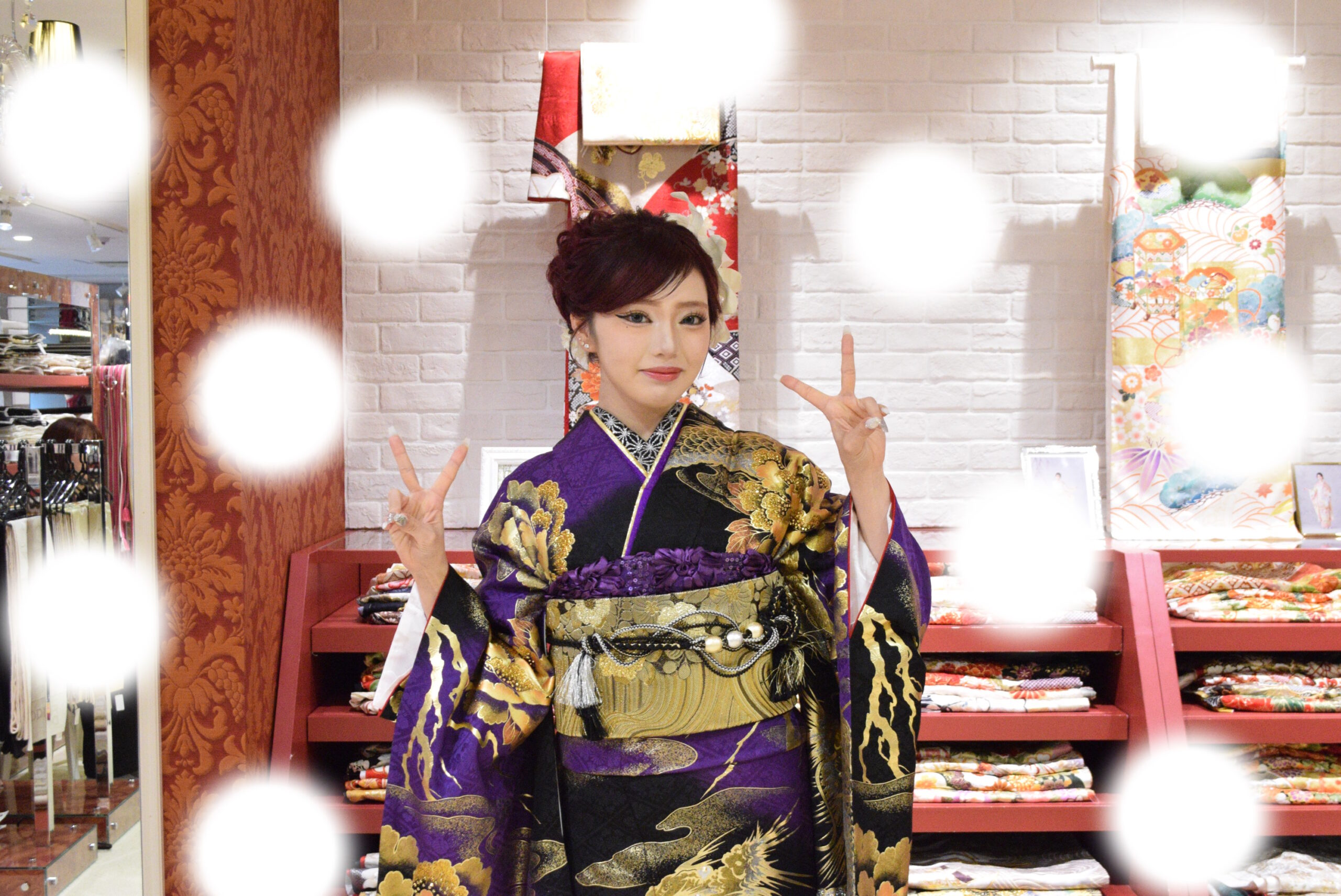 成人式　前撮り　梅田