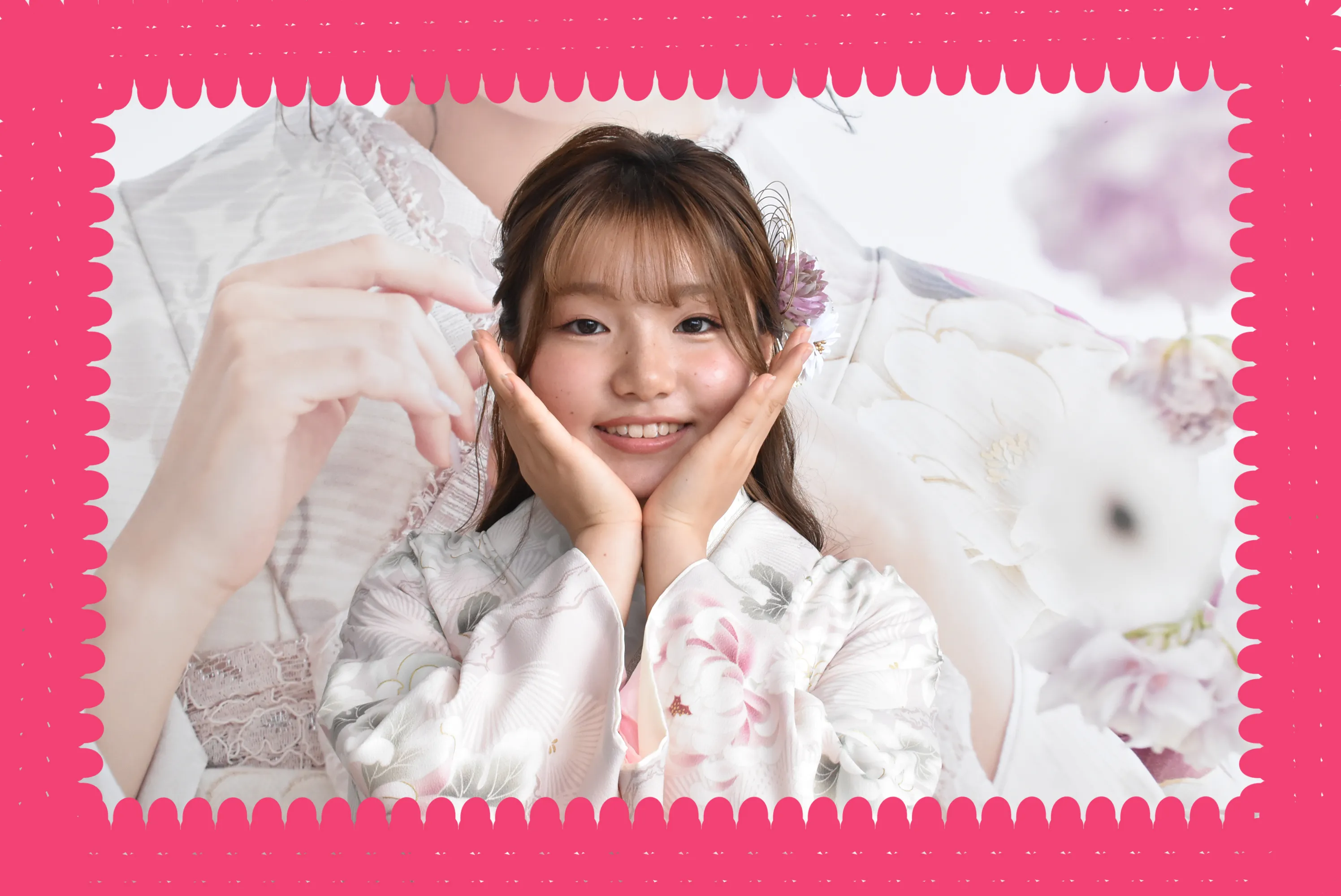 袴　すくみ袴　袴前撮り