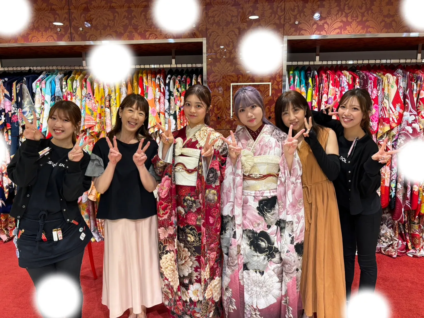 【TAKAZEN大阪梅田本店】♡18日　お友達同士お振袖姫ちゃん♡