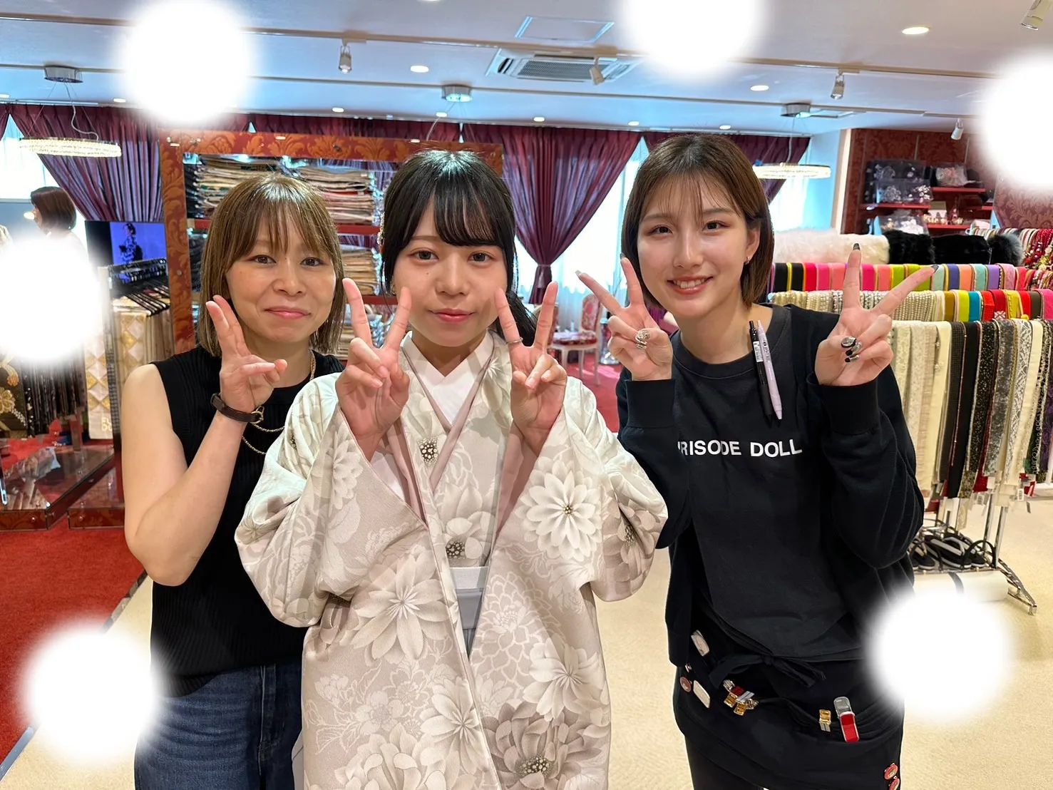 成人式　前撮り　梅田　振袖　袴