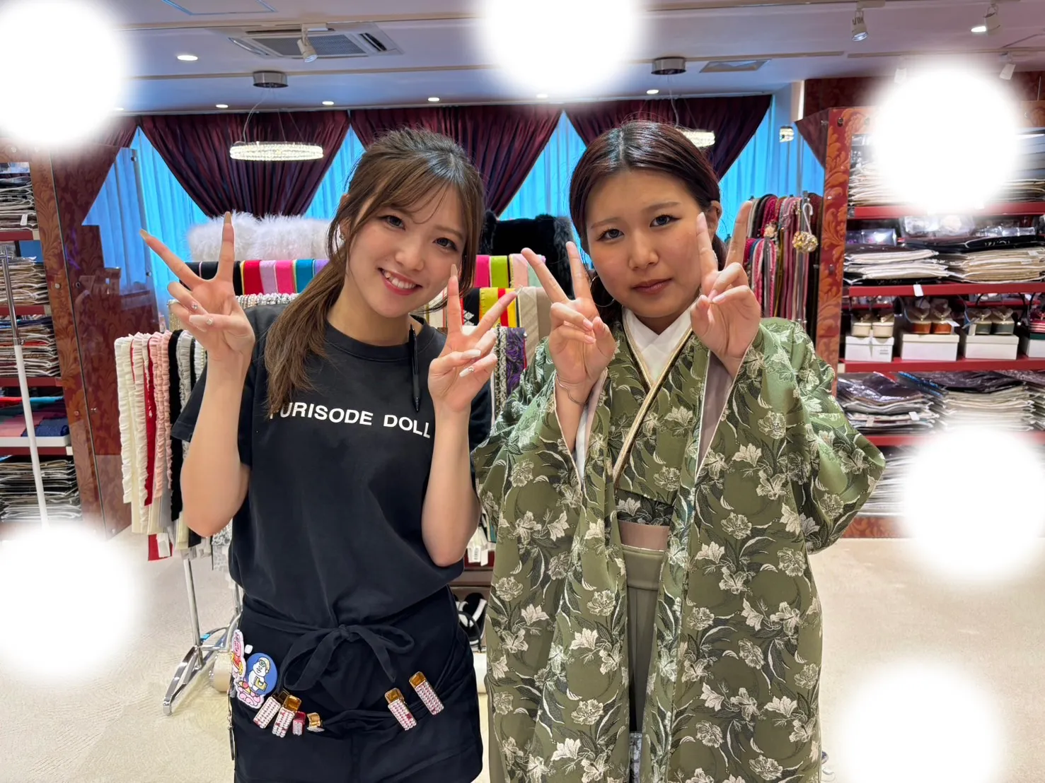 袴レンタル　振袖レンタル　くすみ　キラキラ　かわいい　梅田　大阪　安い　イマドキ　古典　くすみカラー　前撮り　ヴィンテージ　渋い