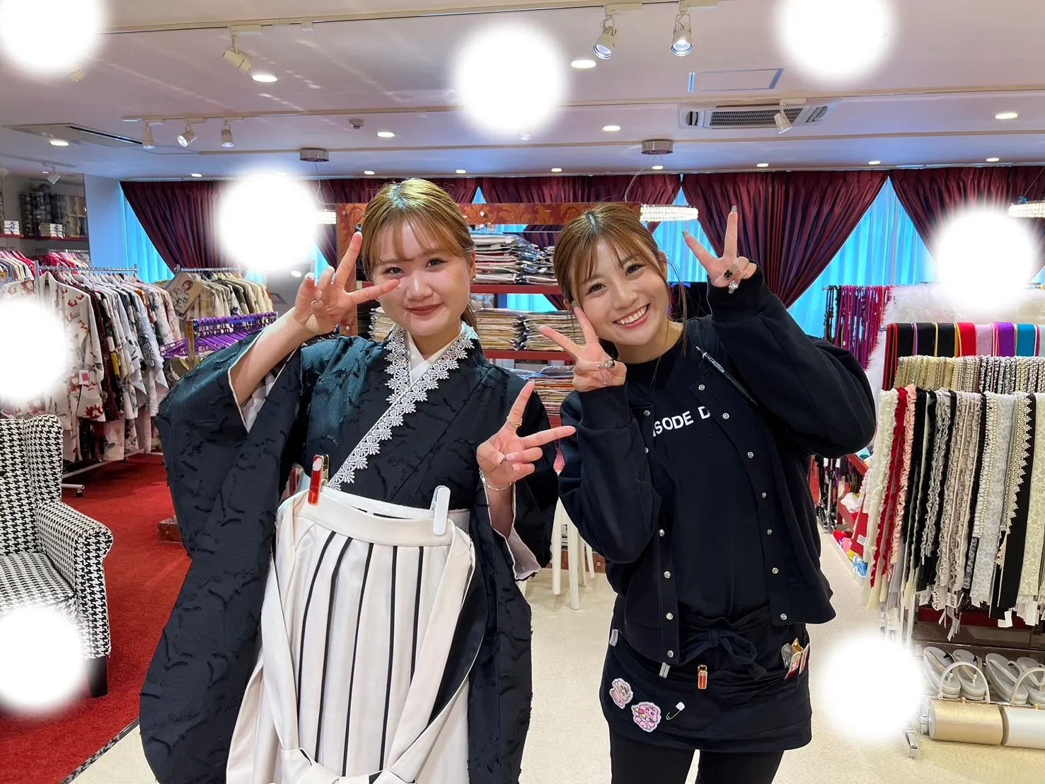 卒業式　袴　梅田
