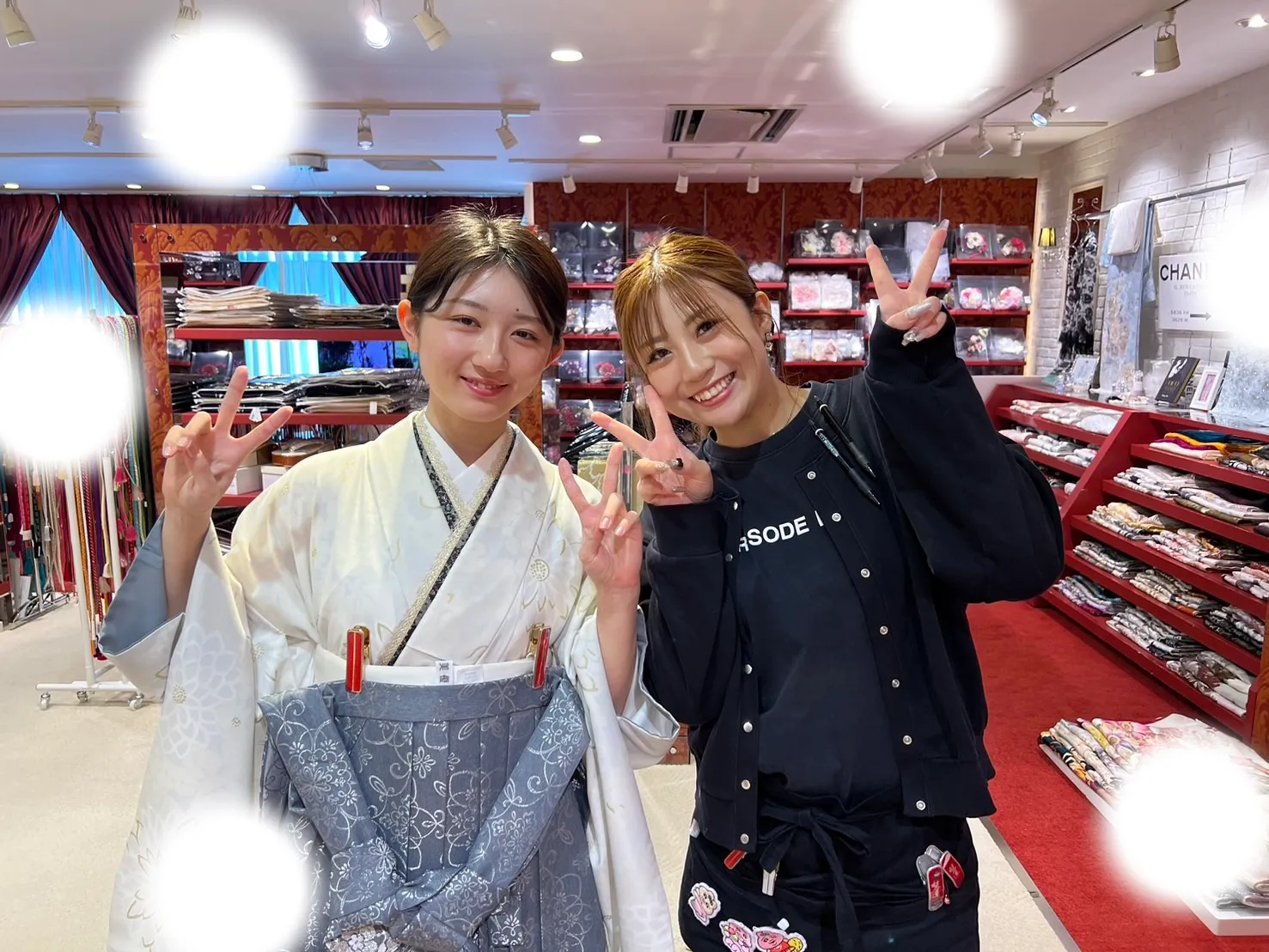 成人式　前撮り　梅田　振袖　袴