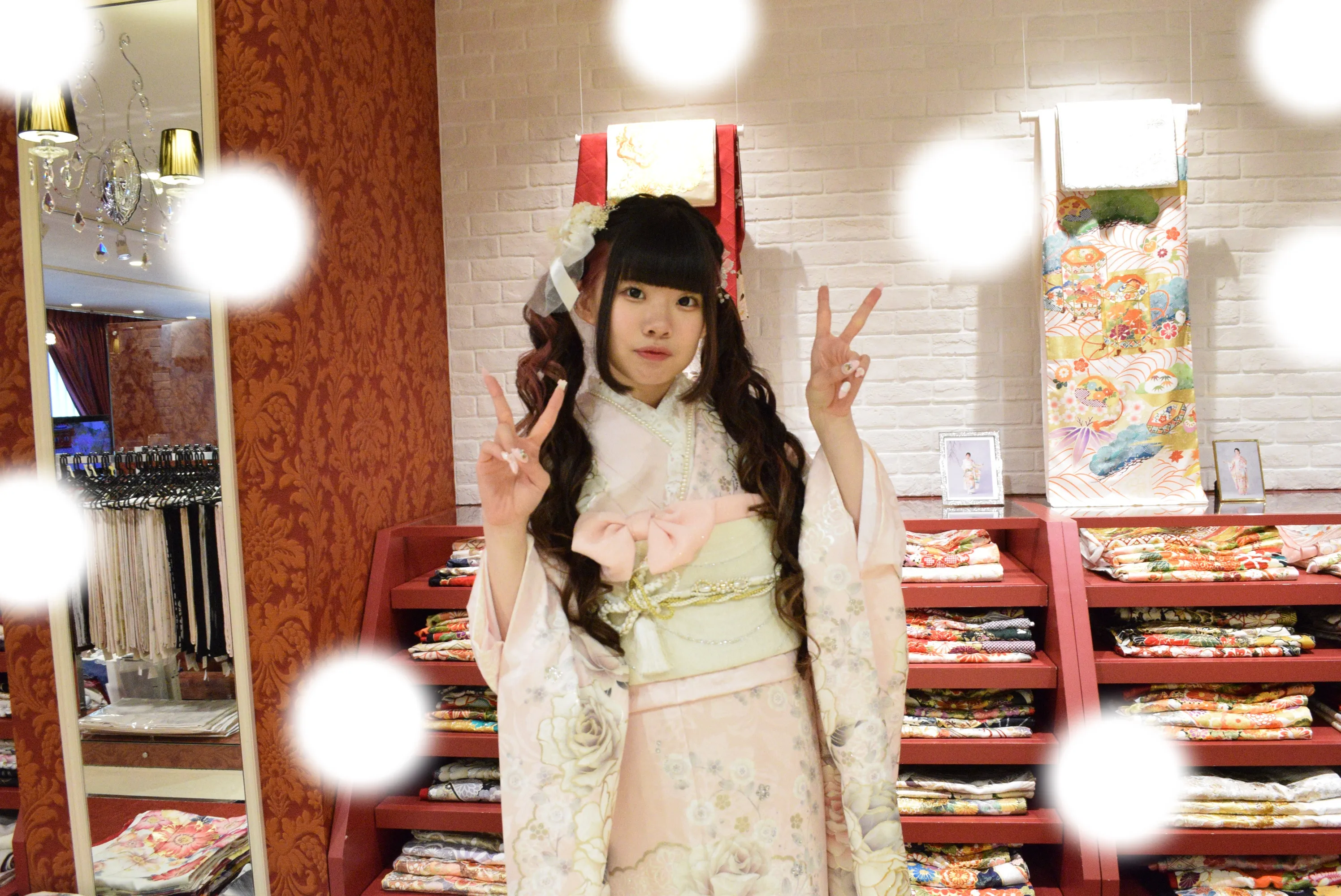 成人式　前撮り　梅田　袴　くすみカラー　かわいい　イマドキ　淡色　古典　タカゼン　撮影