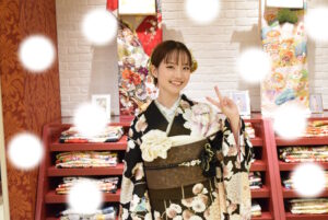 成人式　前撮り　梅田