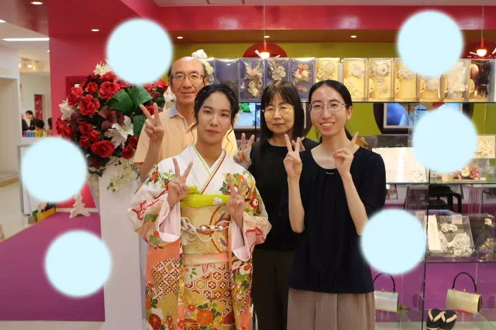 TAKAZEN神戸店　前撮り撮影会　イマドキ　カワイイ　コディネート　振袖　レンタル　袴　