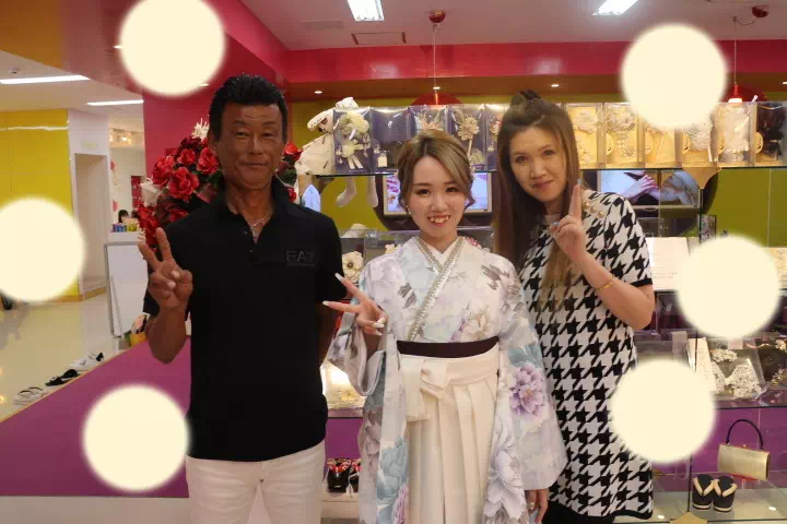 TAKAZEN神戸店　前撮り撮影会　イマドキ　カワイイ　コディネート　振袖　レンタル　袴　