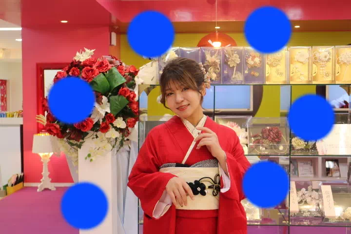 TAKAZEN神戸店　前撮り撮影会　イマドキ　カワイイ　コディネート　振袖　レンタル　袴　