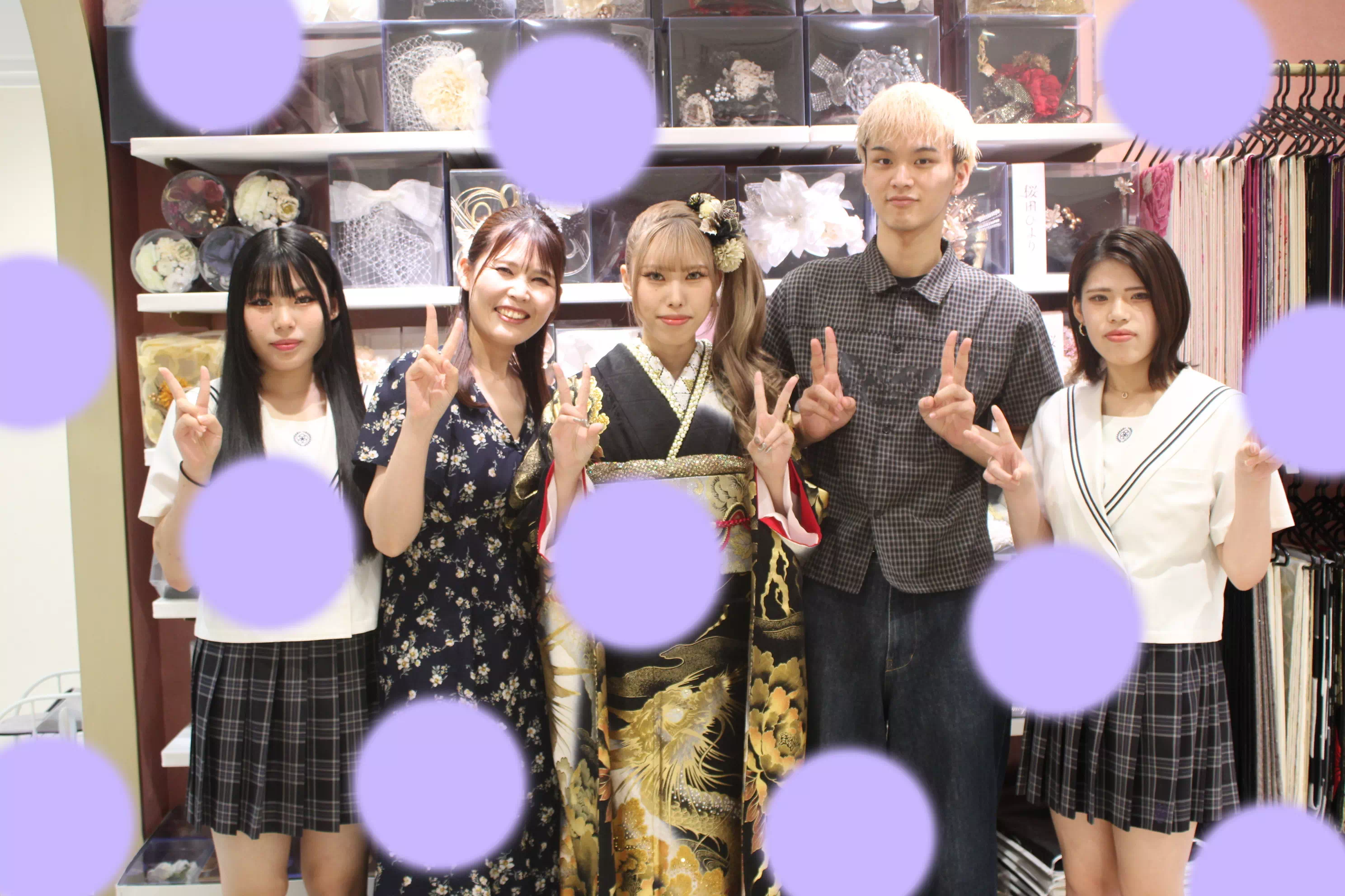 TAKAZEN姫路店　姫路市　成人式　卒業式　袴　振袖　イマドキ振袖　香音　