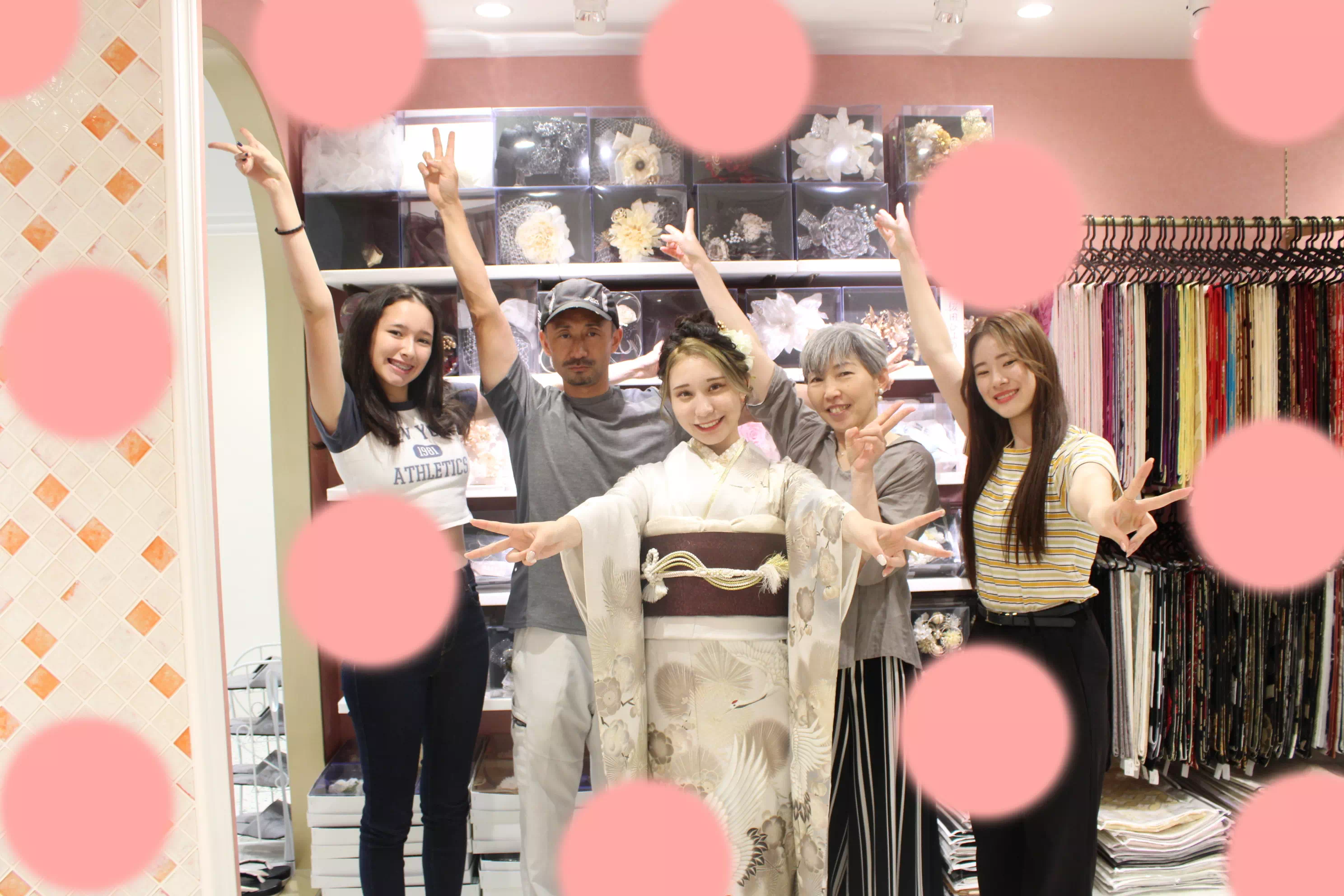 TAKAZEN姫路店　姫路市　成人式　卒業式　袴　振袖　イマドキ振袖　香音　
