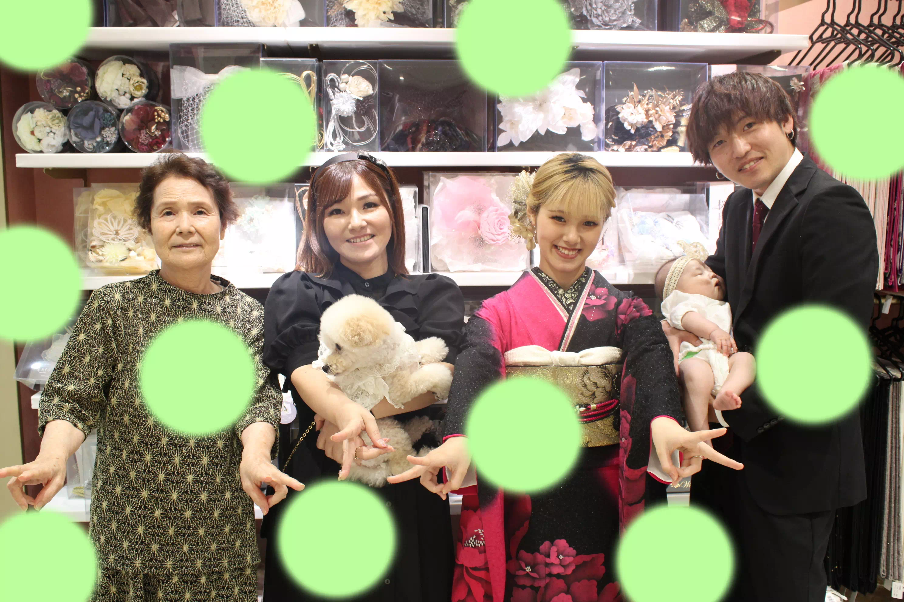 TAKAZEN姫路店　姫路市　成人式　卒業式　袴　振袖　イマドキ振袖　香音　
