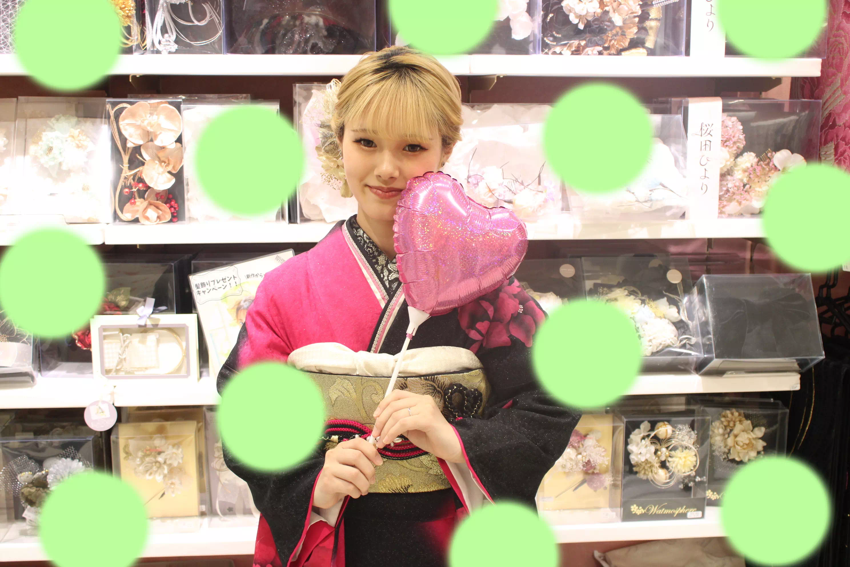 TAKAZEN姫路店　姫路市　成人式　卒業式　袴　振袖　イマドキ振袖　香音　