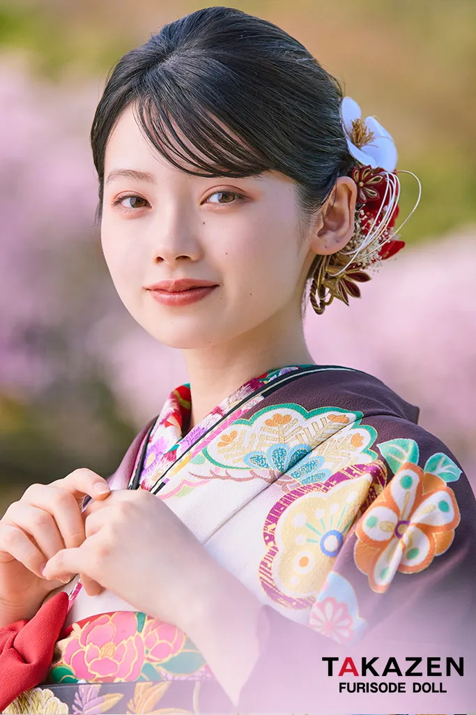 南琴奈　古典柄振袖　高級