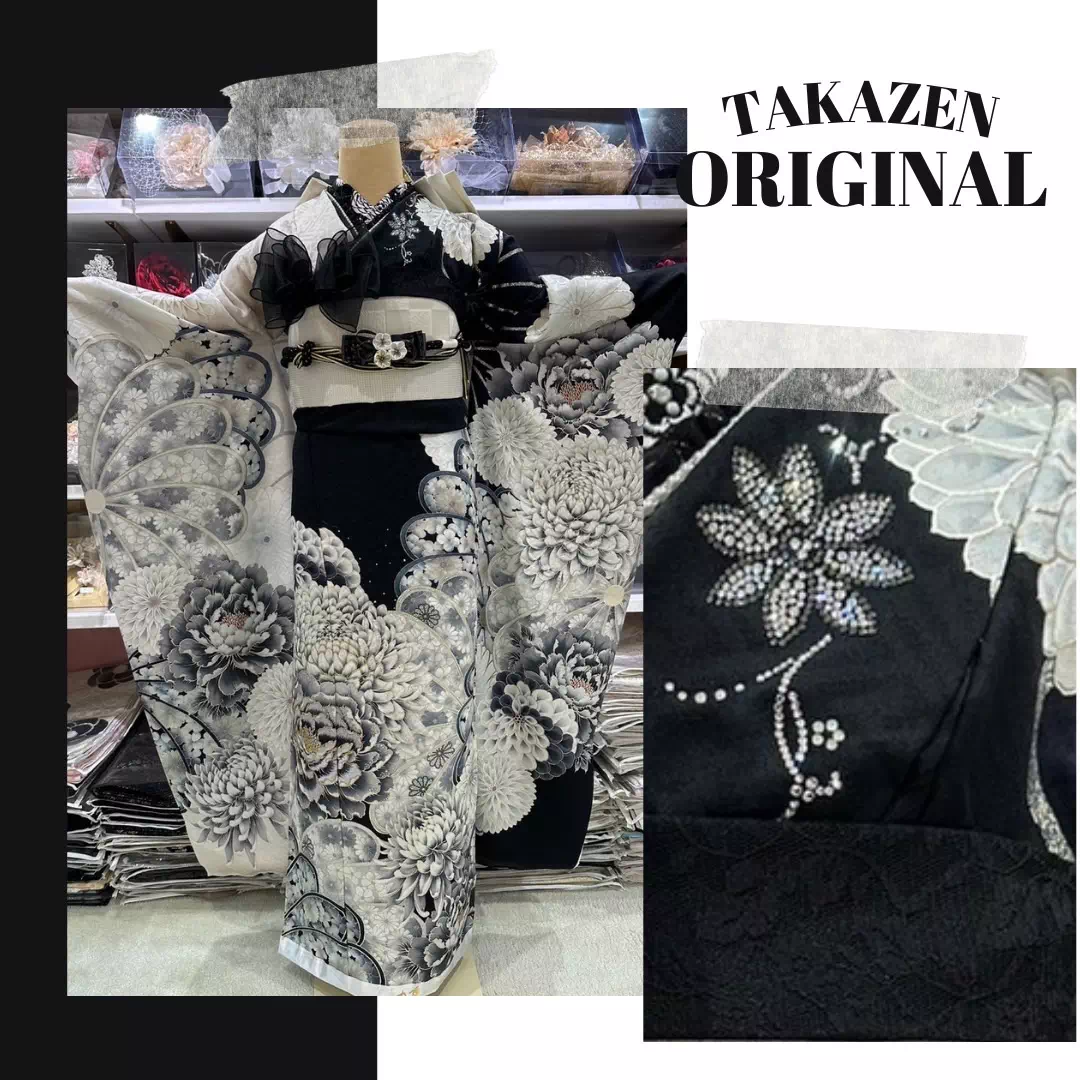 【TAKAZEN姫路店】TAKAZENオリジナル配色！九重×中村里砂の最新作お振袖のご紹介♡
