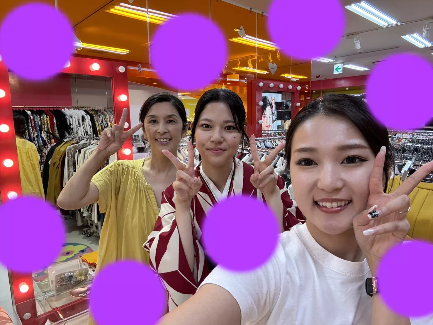 TAKAZEN神戸店　前撮り撮影会　イマドキ　カワイイ　コディネート　振袖　レンタル　袴　　オシャレ　麻柄