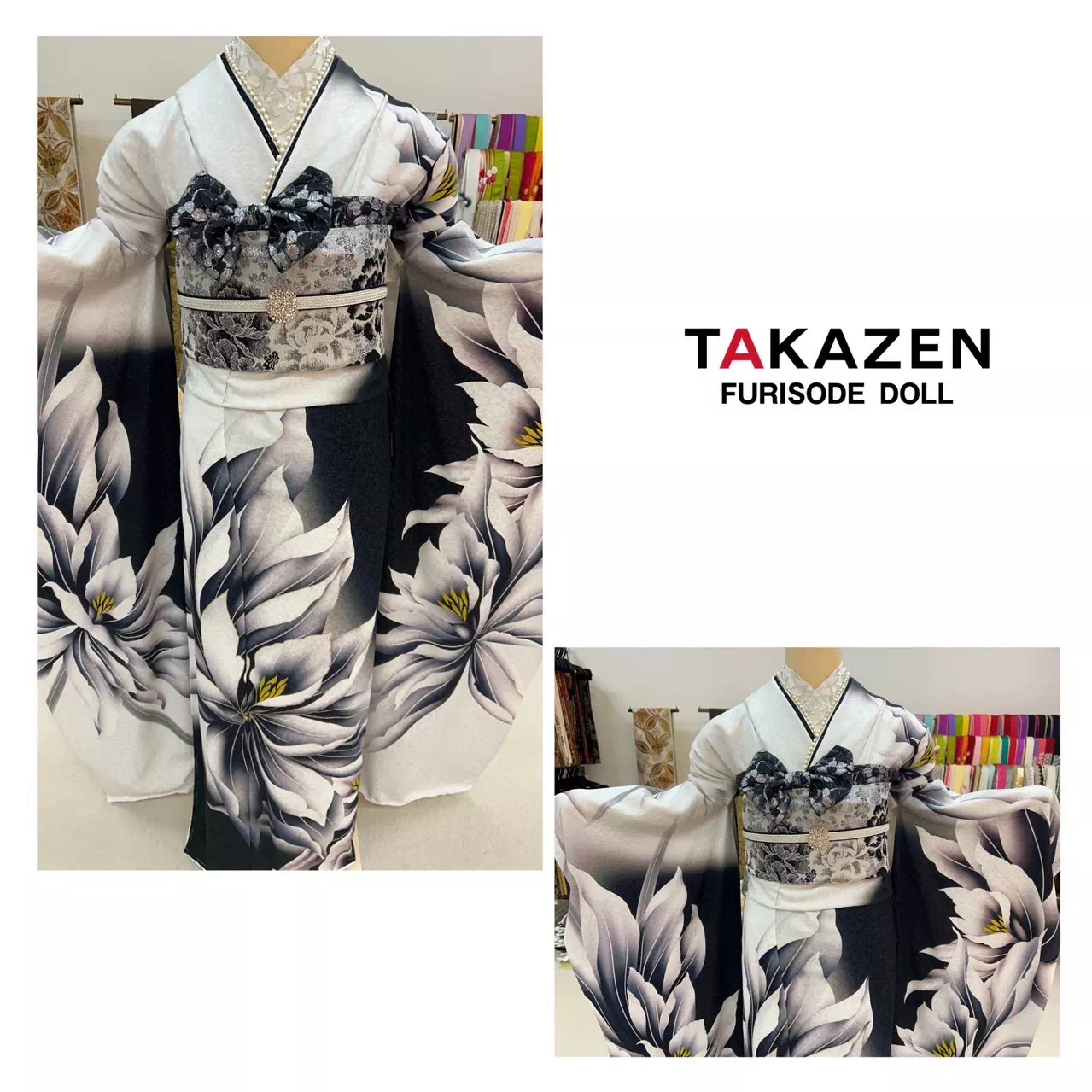 TAKAZEN神戸店　前撮り撮影会　イマドキ　カワイイ　コディネート　振袖　レンタル　袴　