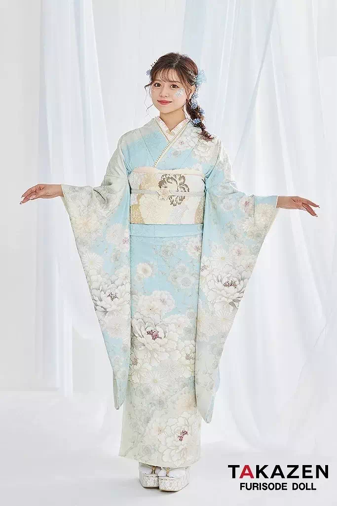 TAKAZEN神戸店　前撮り撮影会　イマドキ　カワイイ　コディネート　振袖　レンタル　袴　
