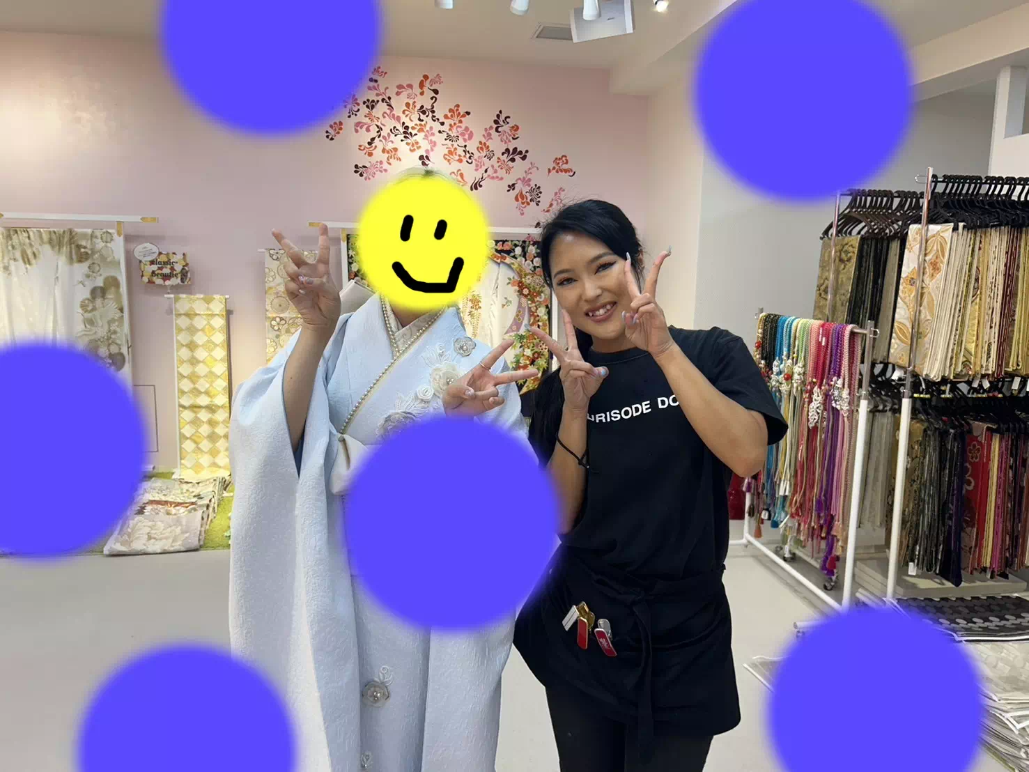 TAKAZEN神戸店　前撮り撮影会　イマドキ　カワイイ　コディネート　振袖　レンタル　袴　