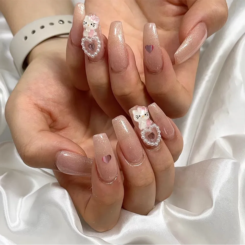 成人式　レンタル　ネイル　可愛い　ガーリー