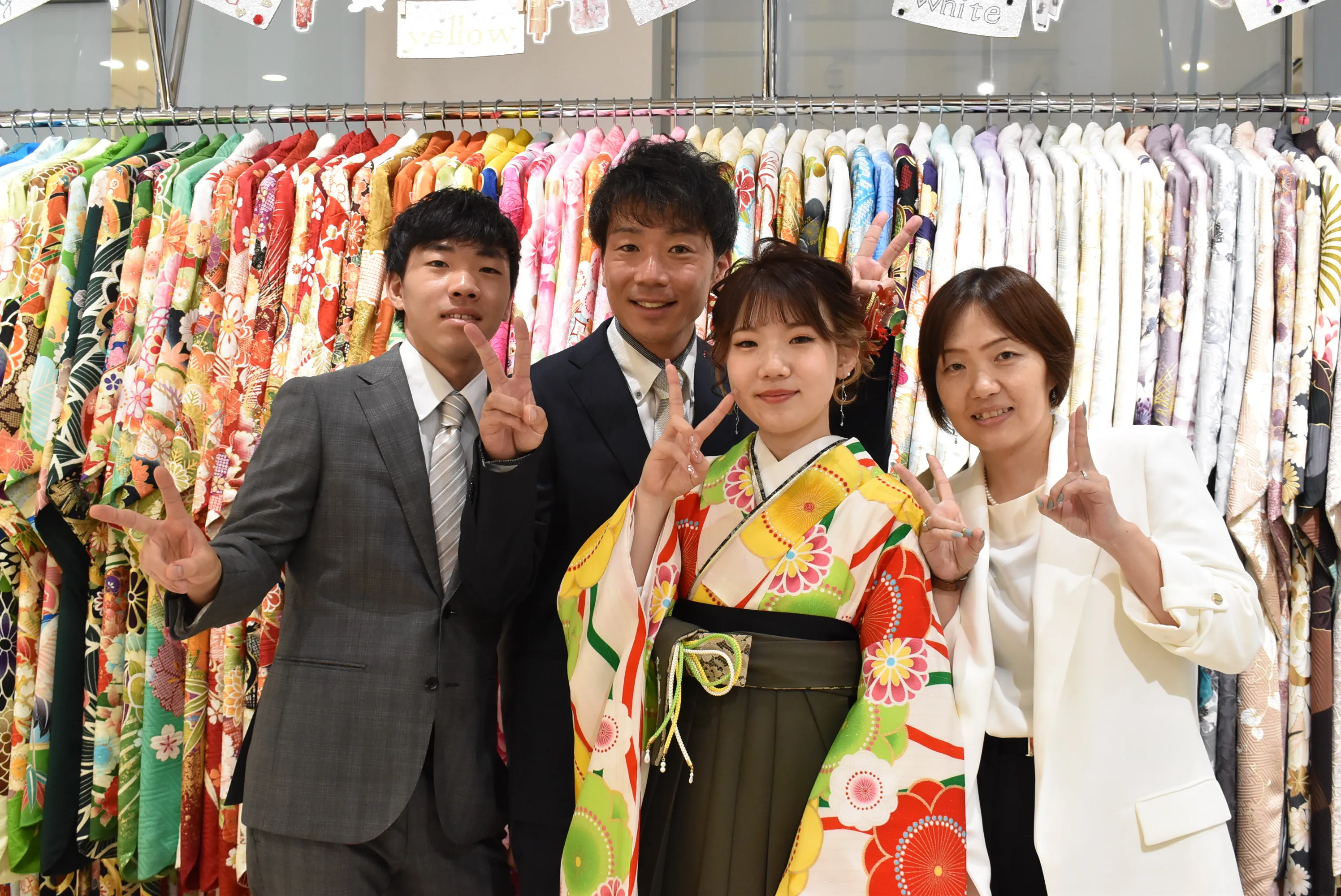 袴　前撮り撮影会　TAKAZEN堺店　レトロ　カラフル　オシャレ